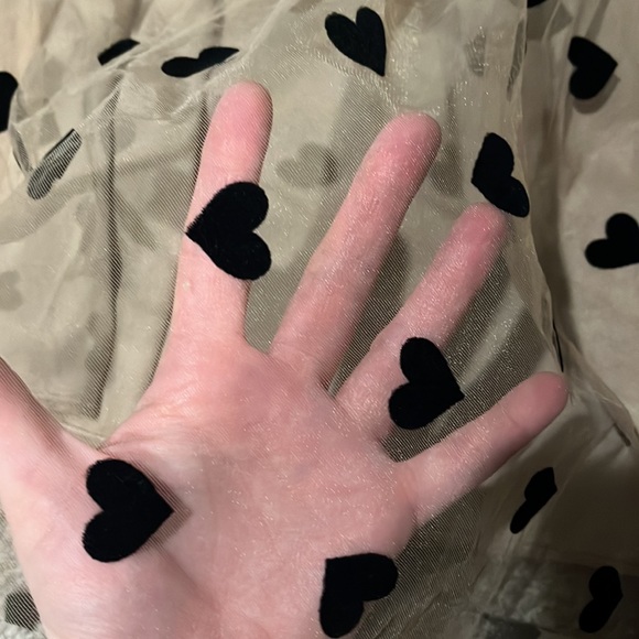 Shein Curve mesh overlay skirt - Picture 2 of 12